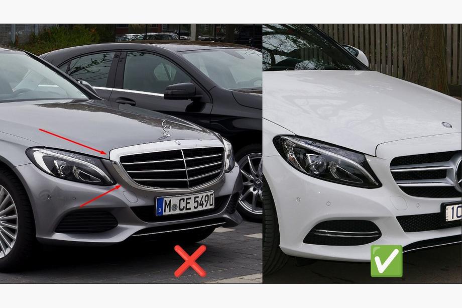 Mercedes C-class W205 2014–2021 Panamericana GT -etuosa (Avantgarde/AMG-Line/C43 AMG) Kuva 4