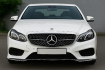 Mercedes E-sarja W212 2009–2016 Etusäleikkö Diamond Black (Avantgarde ja AMG-Line, 2013-2016) kuva 1