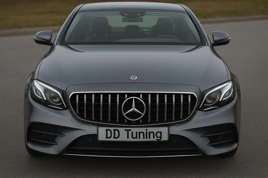 Mercedes E-class W213 2016–2023 Etuosa GT Panamericana -jäähdyttimen säleikkö (Avantgarde/AMG-Line/E43 AMG/E53 AMG 2016-2019) Image