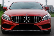 Mercedes CLS C218 2011–2018 Etusäleikkö kehyksellä 2014-2018 (GT Panamericana) kuva 2