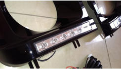 Mercedes G class W463 1990–2018 Ajovaloluomet LED-valoilla (6 diodia, sarja) kuva 4