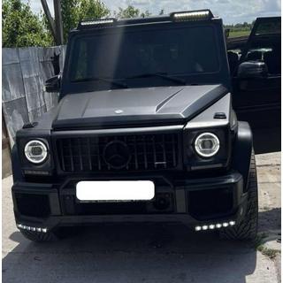 BRBS etupuskurin lippa LED-valoilla Mercedes G сlass W463 1990–2018 kuva 2