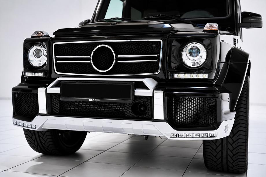 Mercedes G class W463 1990–2018 BRBS etupuskurin lippa LED-valoilla Image