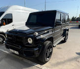 Mercedes G class W463 1990–2018 Etupuskurin lip-spoileri (musta matta, G65) kuva 3