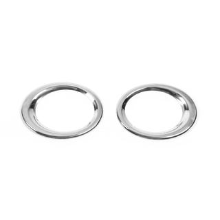 Sumuvalojen kehyslistat (2 kpl, ruostumaton teräs) Nissan Qashqai 2007–2010 kuva 4