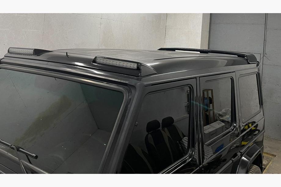 Mercedes G сlass W463 1990–2018 Tuulilasin aurinkolippa BRB V1 design 2015 (ABS) Image