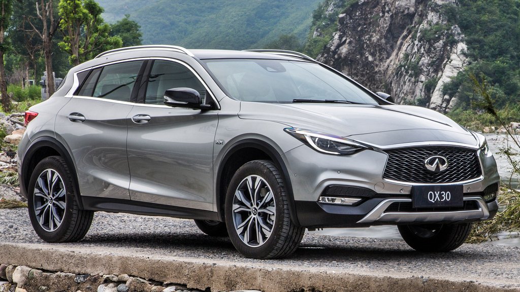 Katsaus kompaktista Infiniti QX30 -crossoverista