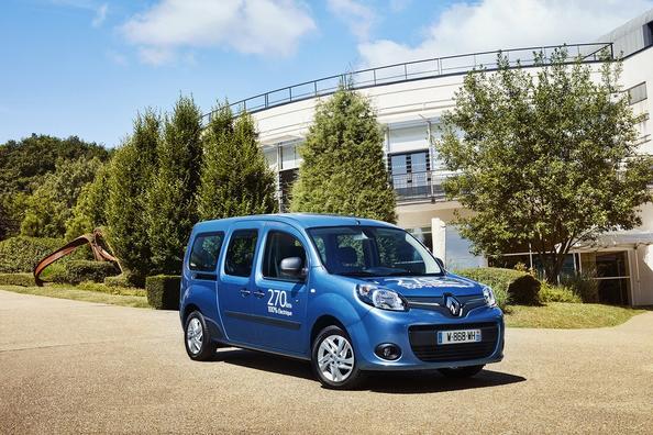 Renault Kangoo Z. E. -tila-auton sähköversion katsaus