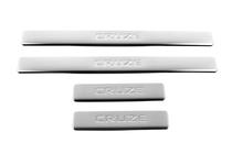 Chevrolet Cruze 2009–2015 Kromiset kynnyslistat (4 kpl, OmsaLine) kuva 3