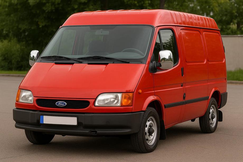 Ford Transit 1991–2000 Sivupeilien kuoret (2 kpl, ruostumaton teräs) Image