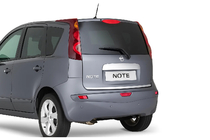 Nissan Note 2004–2012 Takalukun reunalista (ruostumaton teräs) kuva 3