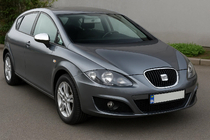 Seat Leon 2005–2012 Kromiset peilinkuoret (2005-2010, 2 kpl, ruostumaton teräs) OmsaLine - ABS-muovi kuva 1