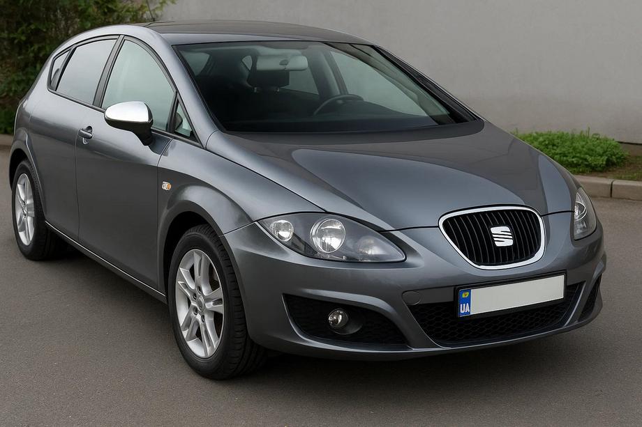 Seat Leon 2005–2012 Kromiset peilinkuoret (2005-2010, 2 kpl, ruostumaton teräs) OmsaLine - ABS-muovi Image