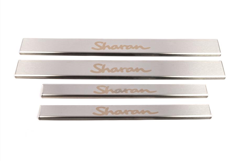 Volkswagen Sharan 1995–2010 Carmos V1 kynnyslistat (4 kpl, ruostumatonta terästä) Kuva 2