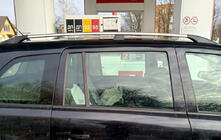 Opel Zafira B 2005–2011 Alumiiniset kattokaiteet (Caravan, kromi) kuva 6