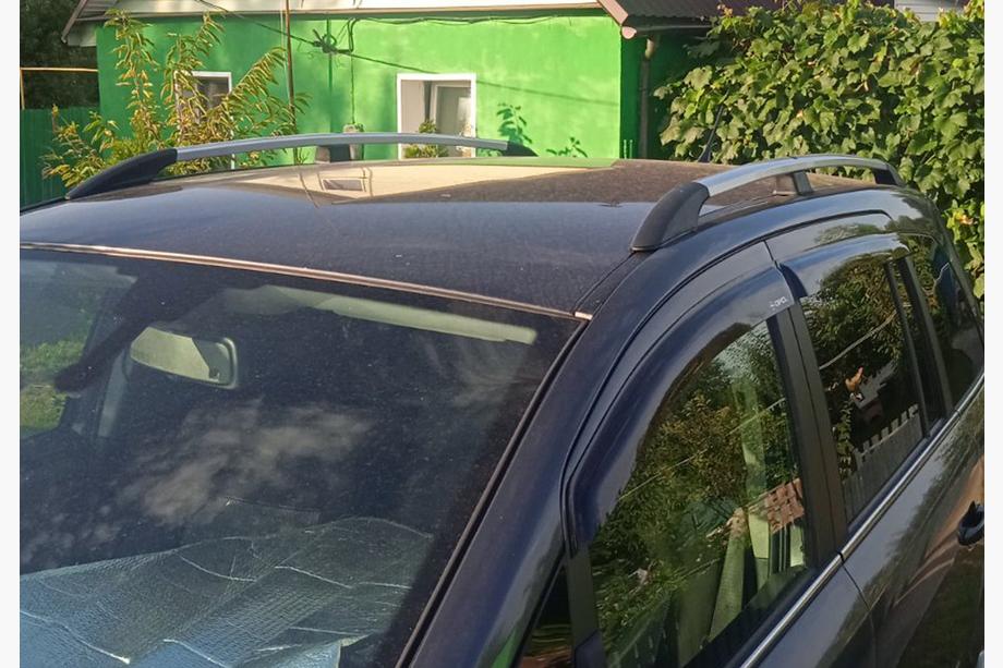 Opel Zafira B 2005–2011 Alumiiniset kattokaiteet (Caravan, kromi) Image