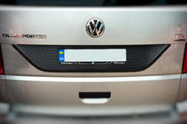 Volkswagen T6 2015–2024 Muovinen lista takaluukun kanteen Musta kuva 3