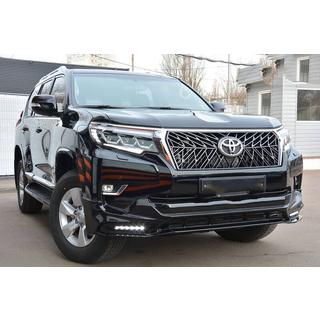 TRD etu- ja takapuskurin lipat (2017-) Toyota Land Cruiser Prado 150 2009–2023 kuva 1