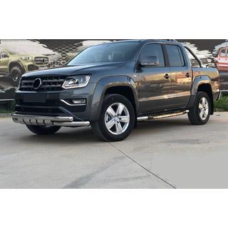 Etuputkisuoja F3-08.7 (ruostumaton teräs) Volkswagen Amarok 2010–2022 kuva 4