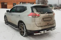 Nissan X-trail T32/Rogue 2014–2021 Takasuojakaari NSXT.13.6.B1-08 (ruostumaton teräs) kuva 3