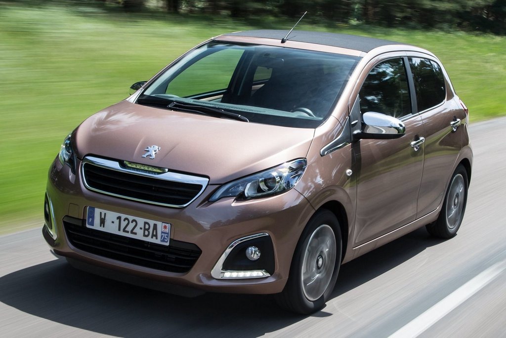 Kompakti kaupunkihatchback Peugeot 108