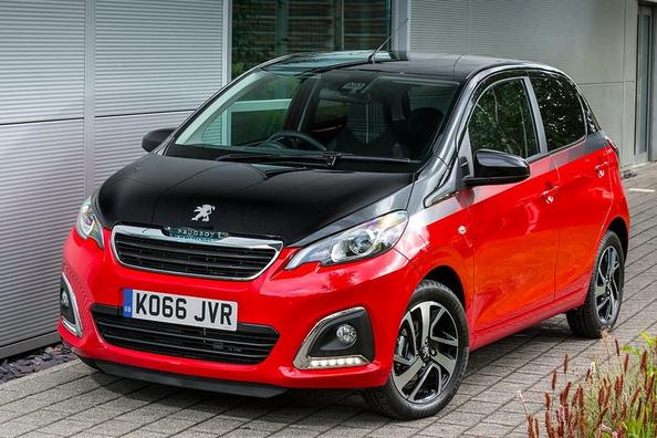 Kompakti kaupunkihatchback Peugeot 108