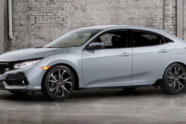 10. sukupolven viisiovinen Honda Civic 5D -hatchback