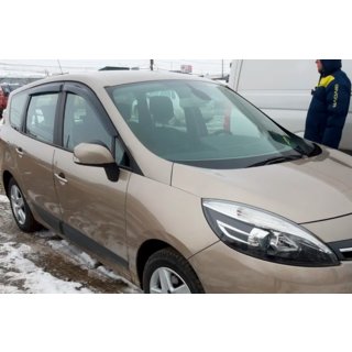Ikkunadeflektorit (4 kpl, HIC) Renault Scenic/Grand 2009–2016 kuva 2