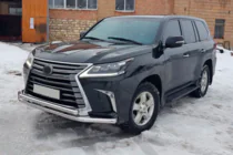 Lexus LX570/450d 2008–2022 Etusuojakaari ST014 (2015+, ruostumaton teräs) kuva 7