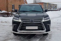 Lexus LX570/450d 2008–2022 Etusuojakaari ST014 (2015+, ruostumaton teräs) kuva 5
