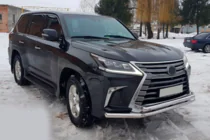 Lexus LX570/450d 2008–2022 Etusuojakaari ST014 (2015+, ruostumaton teräs) kuva 2