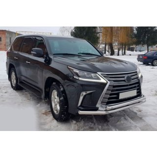 Etusuojakaari ST014 (2015+, ruostumaton teräs) Lexus LX570/450d 2008–2022 kuva 2