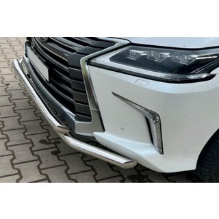 Etusuojakaari ST014 (2015+, ruostumaton teräs) Lexus LX570/450d 2008–2022 kuva 3