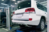 Lexus LX570/450d 2008–2022 Takasuojakaari Gronder (ruostumaton teräs) kuva 1