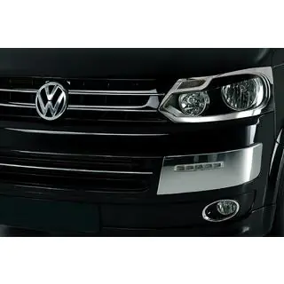 Ajovalojen kromikehykset (2 kpl, ruostumaton teräs) Volkswagen T5 2010–2015 kuva 1