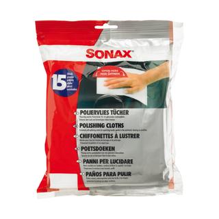 Sonax erittäin pehmeät viimeistelyliinat korin loppukiillotukseen (15 kpl) kuva 1