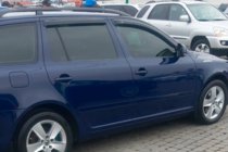 Skoda Octavia II A5 2010–2013 SW tuuliohjaimet ikkunoihin (4 kpl, HIC) kuva 1