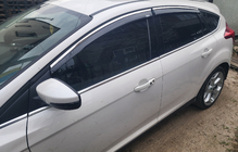 Ford Focus III 2011–2017 Ikkunatuuliohjaimet kromilistalla Niken (SD/HB, 4 kpl) kuva 6