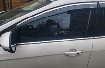 Ford Focus III 2011–2017 Ikkunatuuliohjaimet kromilistalla Niken (SD/HB, 4 kpl) kuva 4