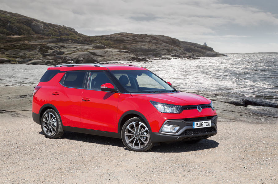 SsangYong XLV -crossoverin koeajo