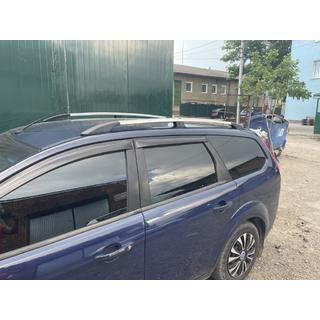 Alumiiniset kattokaiteet (Caravan, kromi) kuva 1