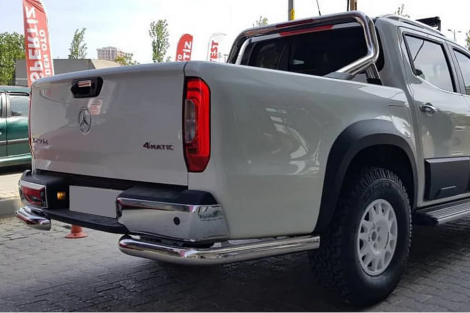 Ford Ranger 2011–2022 Takasuojakaari AK003 (2018-2022, ruostumaton teräs) Image