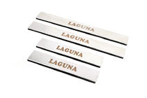 Renault Laguna 2007–2015 Carmos-kynnyslistat (4 kpl, ruostumaton teräs) kuva 1