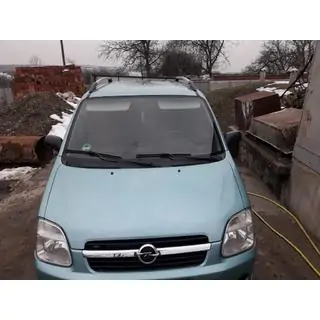 Kromatut kattokaiteet Opel Agila 2000–2007 kuva 4