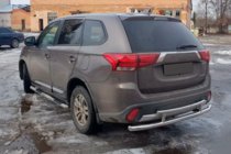 Mitsubishi Outlander 2012–2021 Taka kaari AK004-2 (ruostumaton teräs) kuva 3