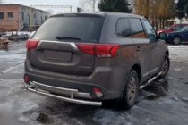Mitsubishi Outlander 2012–2021 Taka kaari AK004-2 (ruostumaton teräs) kuva 1