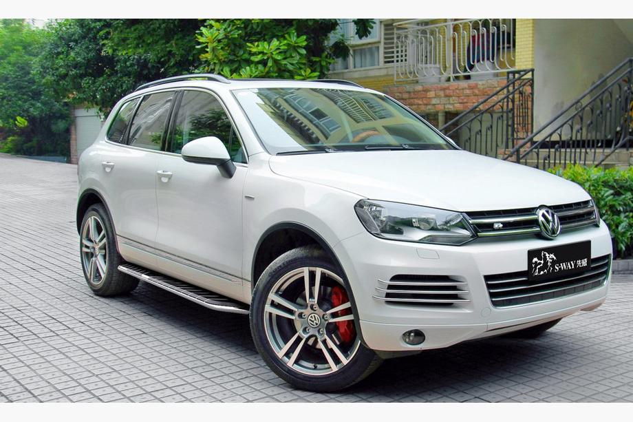 Volkswagen Touareg 2010–2018 Sivuporrassarja OEM-tyylinen V3 (2 kpl, alumiini) Kuva 8