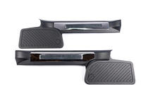 Toyota Land Cruiser 200 2007–2021 Muoviset kynnyslistat valaistuksella (musta) kuva 5