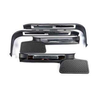 Muoviset kynnyslistat valaistuksella (musta) Toyota Land Cruiser 200 2007–2021 kuva 4