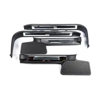Muoviset kynnyslistat valaistuksella (musta) Toyota Land Cruiser 200 2007–2021 kuva 4